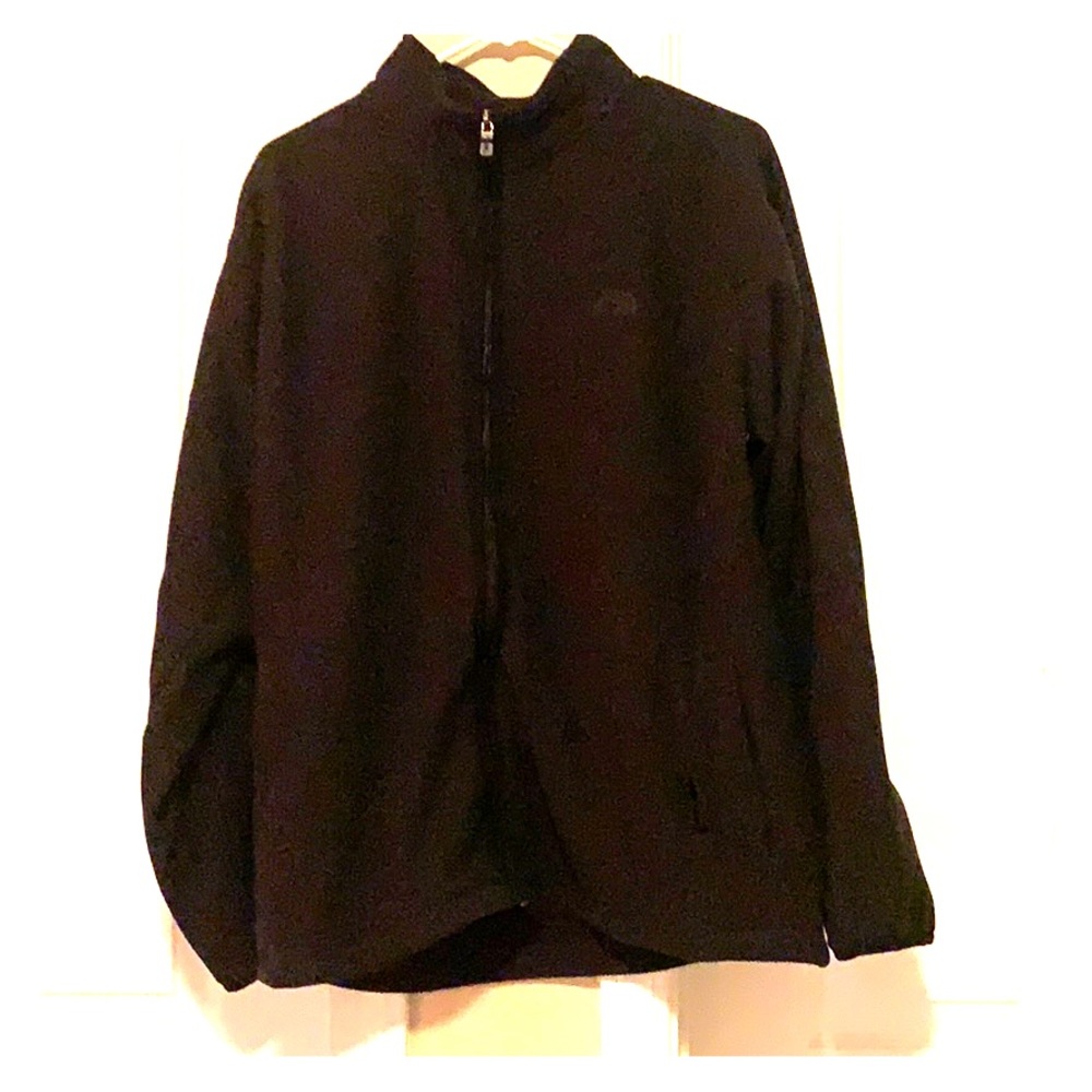 THE NORTH FACE FLEECE ZIP UP (Black)